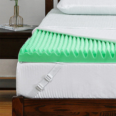 Premium Full-Size Memory Foam Mattress Topper, Cooling