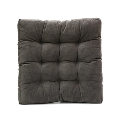 22-Inch Square Corduroy Floor Pillow, Soft & Comfortable Cushion