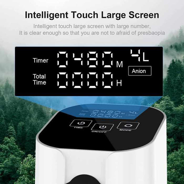 1L - 4L Adjustable Mini Oxygen Concentrator - Aroflit