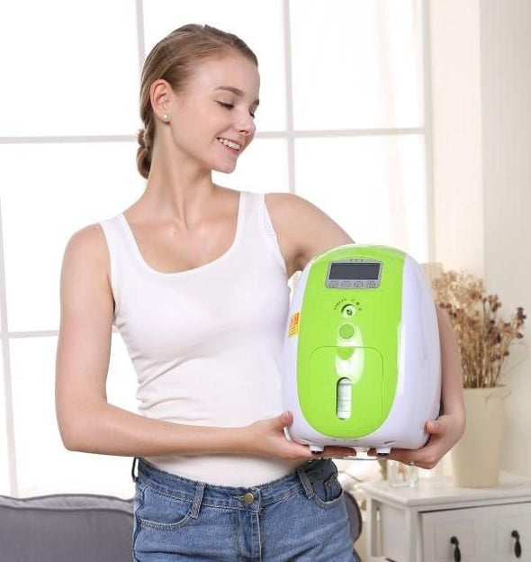 1L - 7L Portable Home Use Oxygen Concentrator - Quiet, Compact, Adjustable - Aroflit