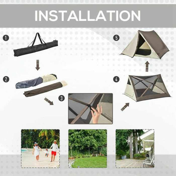 2 - 3 Person Backpacking Camping Instant Pop Up Tents - Aroflit
