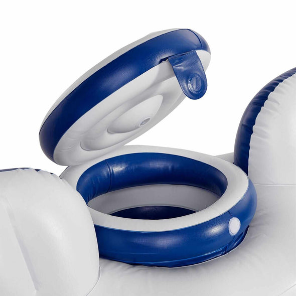 2-Person Water Tube with Cooler and Connectors