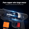 2 Battery Portable Cordless Pressure Washer High Pressure Water Spray - Aroflit