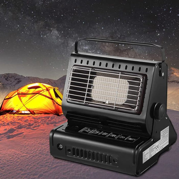 2-in-1 Gas Portable Heater with Gas Canisters