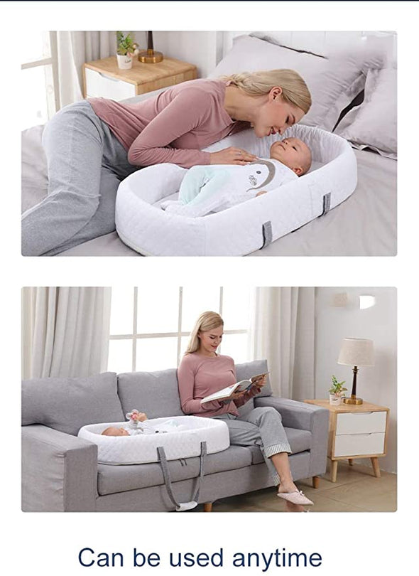 2-in-1 Portable Baby Crib & mommy bag