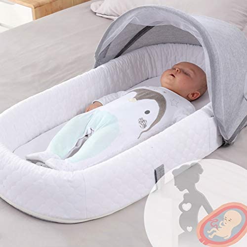 2-in-1 Portable Baby Crib & mommy bag