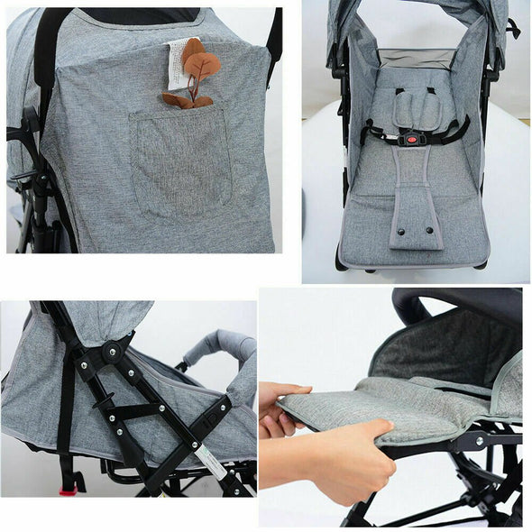 2 in 1 Newborn Baby Pram - Aroflit