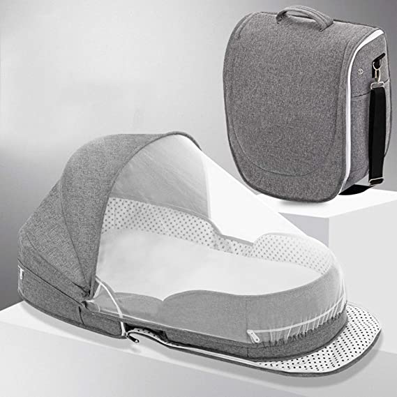 2 - in - 1 Portable Baby Crib & mommy bag - Aroflit