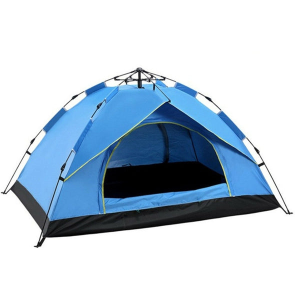 2 Person Camping Tent, Waterproof, Portable Automatic Pop - Up Tent - Aroflit
