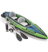 2 - Person Inflatable Kayak with Pump, Oars, and Cargo Net for Adventure - Aroflit