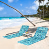 2 - Piece Portable Low Folding Pool, Beach Lounge Chairs with Side Table - Aroflit
