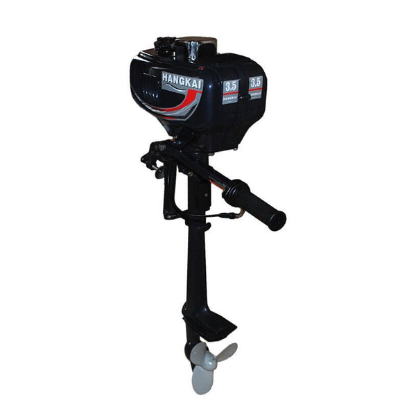 2 Stroke 3.5 HP Outboard Boat Engine Motor, Lightweight and Powerful - Aroflit