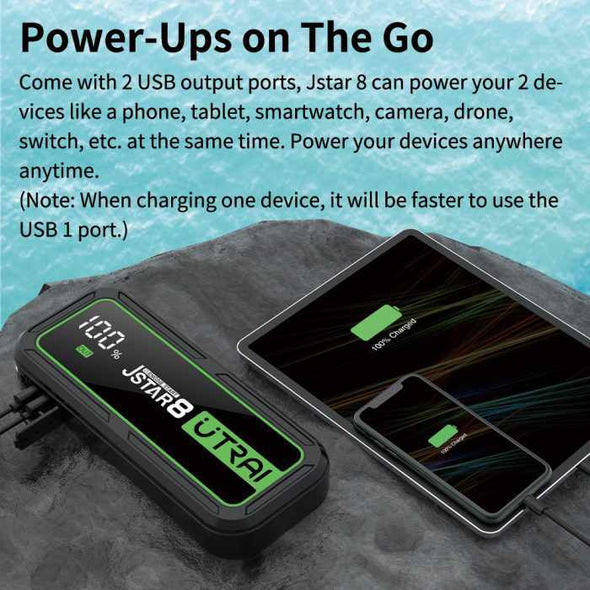 20000mAh Car Jump Starter Power Bank 3000A Car Booster - Aroflit