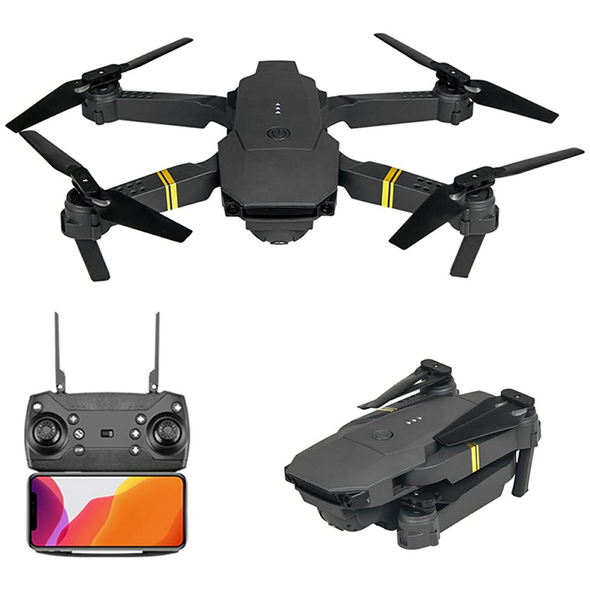 Premium Mini 4K Flying Dual Camera RC Drone Kit with Foldable Design