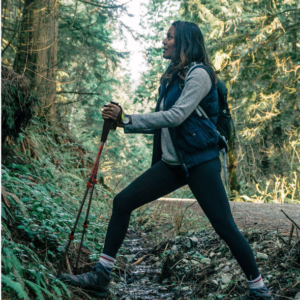 Heavy Duty Adjustable Hiking Trekking Walking Poles