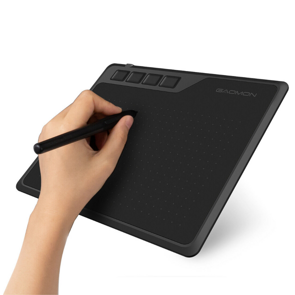 Compact Digital Drawing Tablet with Stylus for PC, Mac & Animation