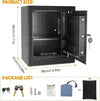 2.2 Cub Safe Box with Digital Combination LED Lock, Secure Storage - Aroflit