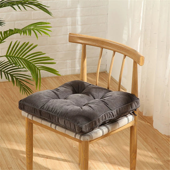 22 - Inch Square Corduroy Floor Pillow, Soft & Comfortable Cushion - Aroflit