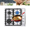 23" 4 - Burner Built - In Gas Cooktop, High Power & Safety Performance - Aroflit