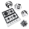 23" 4 - Burner Built - In Gas Cooktop, High Power & Safety Performance - Aroflit