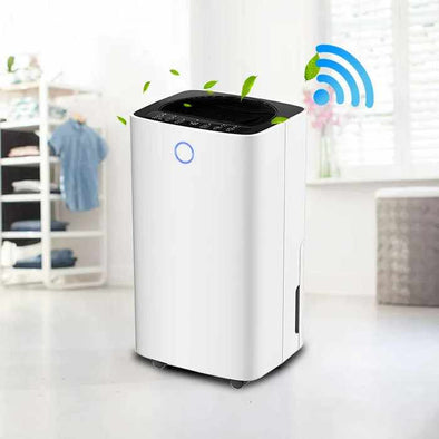 25 Pint Quiet Portable Bathroom Dehumidifier - Aroflit