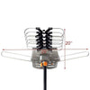 250 Miles HD TV Digital Antenna, 360° Rotating, Free 4K TV Channels - Aroflit