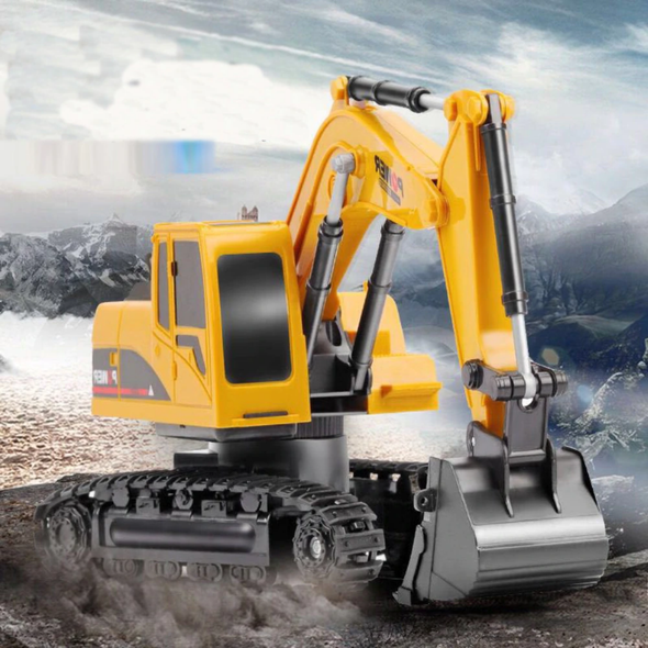 Remote Control Excavator Toy, Full Function RC Construction Truck