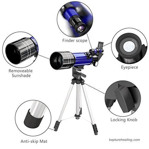 Space Telescope Pro for Beginners, 150X Magnification & 3X Barlow Lens