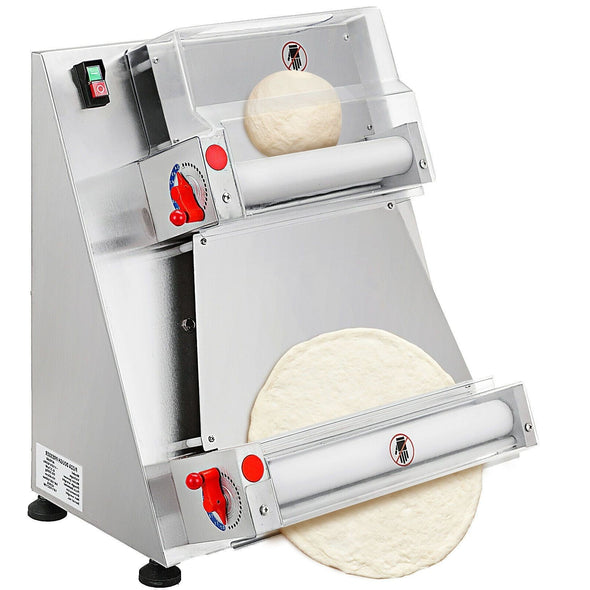 Electric Heavy Duty Pizza Dough Roller / Sheeter Machine with Adjustable