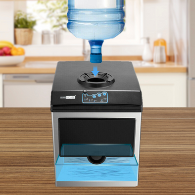 2-in-1 Countertop Ice Nugget Maker & Water Dispenser – 48 lbs/Day