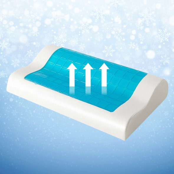 Premium Cooling Gel Memory Foam Pillow for Comfortable Sleep