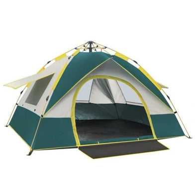 3 - 4 Man Pop Up Camping Tent – Waterproof Anti - UV - Aroflit