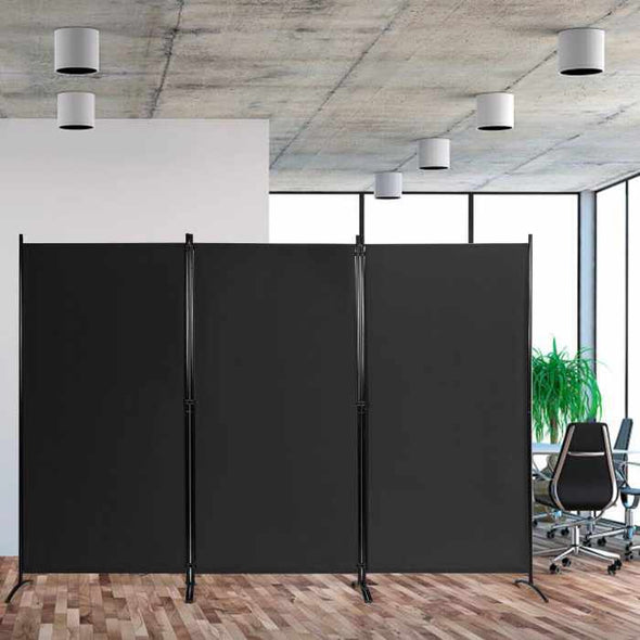 3 Panels Freestanding Room Divider Screen