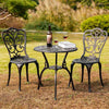 3 Piece Outdoor Bistro Table & Chair Set﻿-Aroflit
