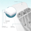 3 - in - 1 Baby Bedside Co - Sleeper Bassinet with Mosquito Net and Wheels - Aroflit