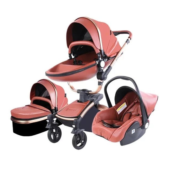 3 in 1 baby pram – 360° Rotation - Aroflit