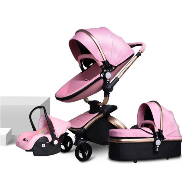 3 in 1 baby pram – 360° Rotation - Aroflit