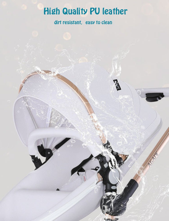 3 in 1 baby pram – 360° Rotation - Aroflit