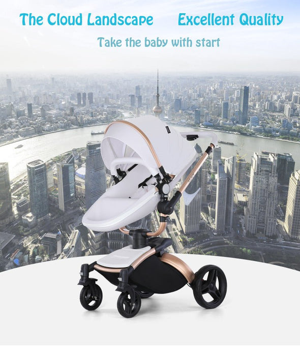 3 in 1 baby pram – 360° Rotation - Aroflit