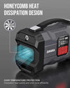 3 - in - 1 Car Jump Starter Battery Booster Charger & Air Compressor - Aroflit