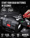 3 - in - 1 Car Jump Starter Battery Booster Charger & Air Compressor - Aroflit