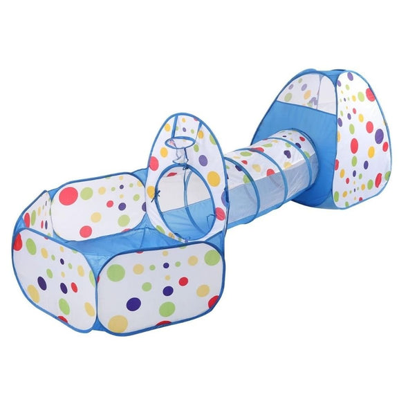 3 in 1 Childrens Pop Up Play Tent - Aroflit