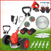 3 - in - 1 Cordless Electric Lawn Edger, Lightweight Grass & Weed Trimmer - Aroflit