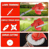 3 - in - 1 Cordless Electric Lawn Edger, Lightweight Grass & Weed Trimmer - Aroflit