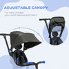 3 in 1 Kids Trike with Parent Handle Balance Bike - Aroflit