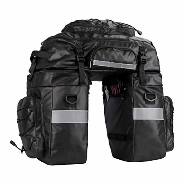 3 in 1 Pannier Waterproof Bag for Bike 65L Rack Bag - Aroflit