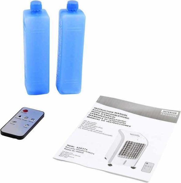 3 In 1 Portable Air Cooler Humidifier with Remote Control - Aroflit