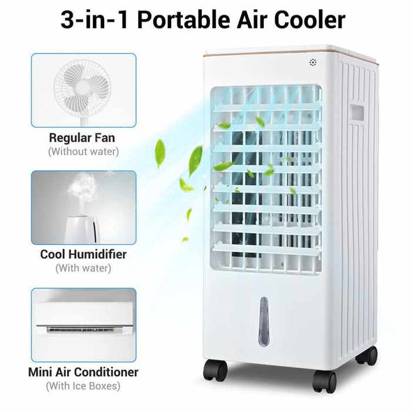 3 in 1 Portable Evaporative Air Cooler Fan - Aroflit