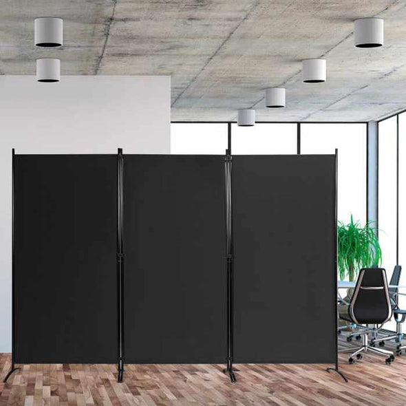 3 Panels Freestanding Room Divider Screen - Aroflit
