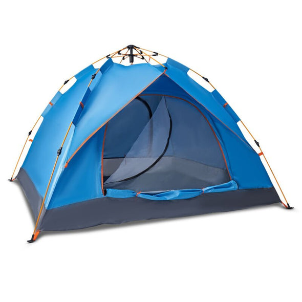 3 Person Automatic Pop Up Camping Tent With Waterproof and UV Protection - Aroflit